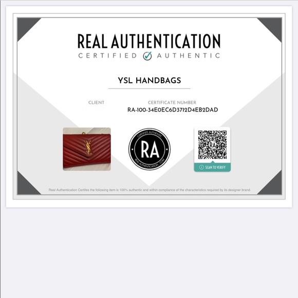 Saint Laurent Medium envelope WOC - Picture 13 of 13